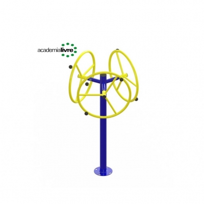 VOLANTE DE ROTAÇÃO VERTICAL TRIPLO 