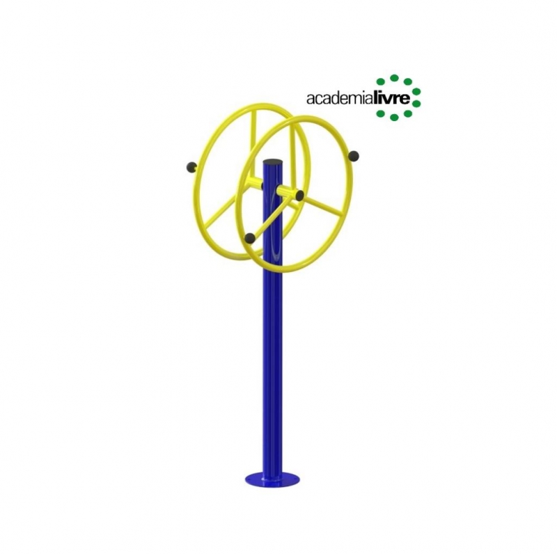 VOLANTE DE ROTAÇÃO VERTICAL DUPLO