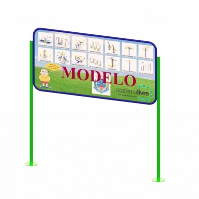 PLACA INDICATIVA 2X1