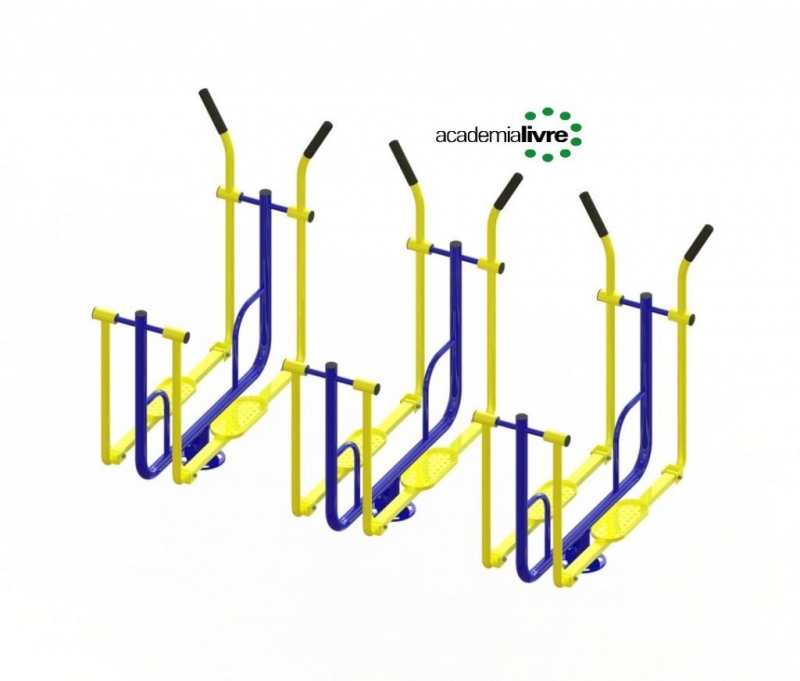 SIMULADOR DE ESQUI TRIPLO 